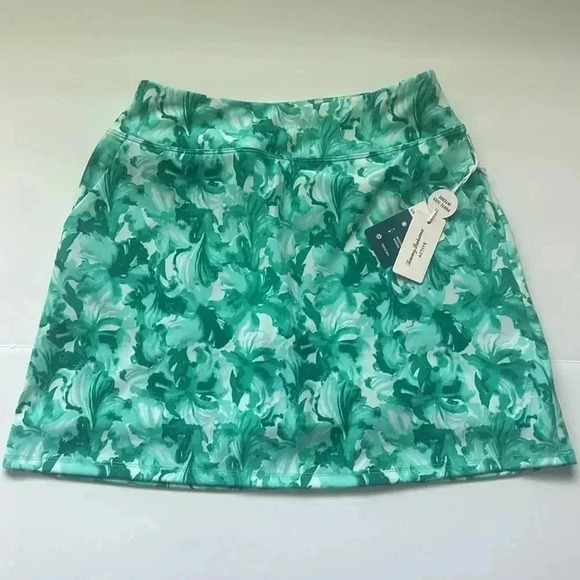 TOMMY BAHAMA Tropic Active A-line Skort Built in Tee holder UPF 50 - Picture 1 of 9